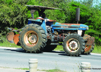 NEW TRACTOR TO FACILITATE ANGUILLA FARMERS