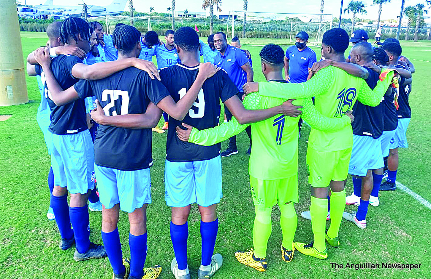 ANGUILLA SENIOR NATIONAL MEN’S FOOTBALL TEAM PREPARES FOR WORLD CUP