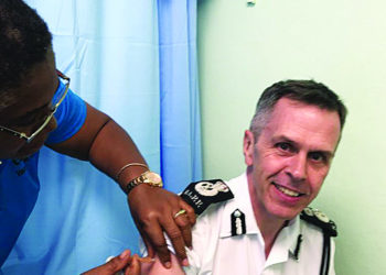 COMMISSIONER LEADING BY EXAMPLE