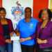 UWI OPEN CAMPUS ANGUILLA AND ACWA PRESENT CHEQUE TO DEPARTMENT OF SOCIAL DEVELOPMENT FOR  FOSTER CARE PROGRAMME