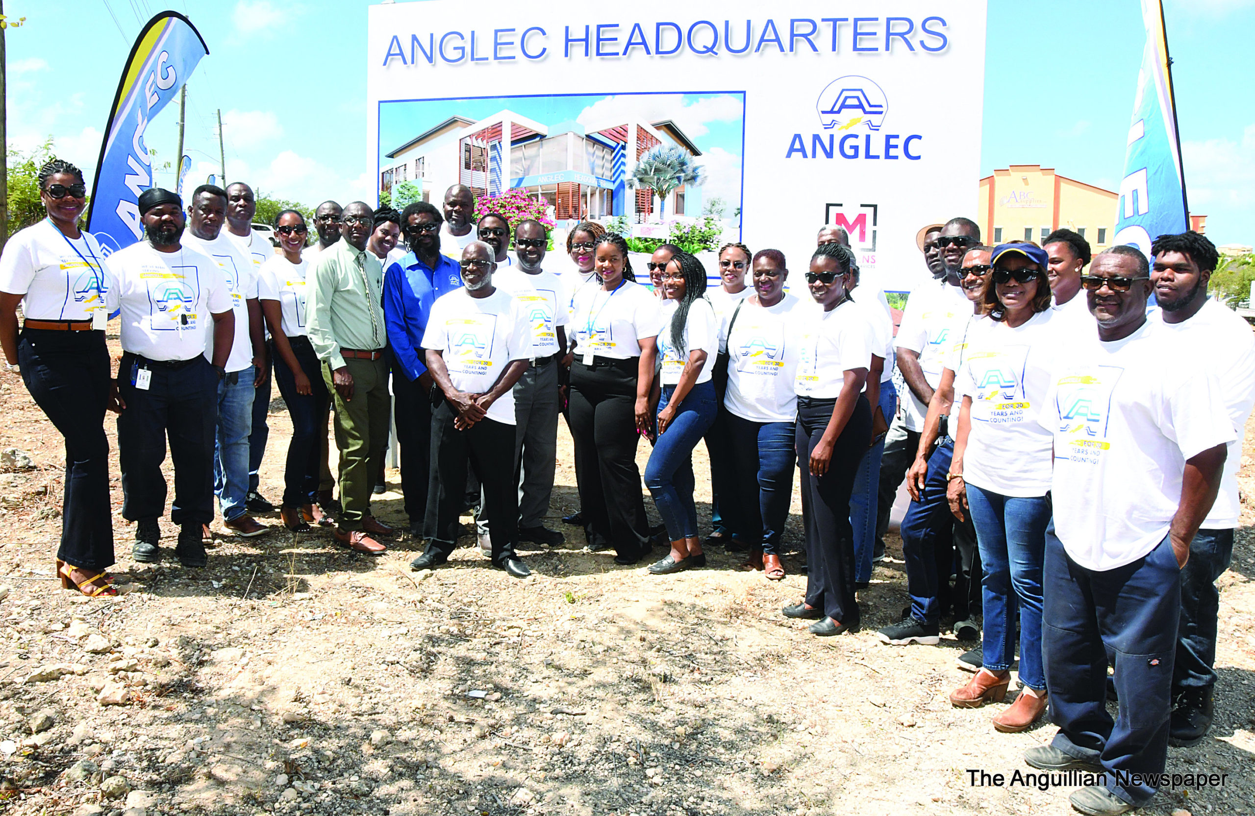 ANGLEC BREAKS GROUND FOR NEW HEADQUARTERS