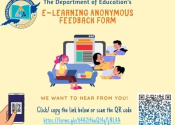 Department of Education launches an eLearning Anonymous Feedback Form