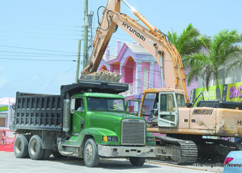 WORK COMMENCES ON VALLEY MAIN ROAD