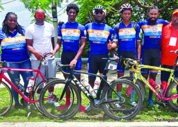 ANGUILLA’S REPRESENTATION AT OVERSEAS CYCLING EVENTS