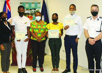 RAPF PRESENTS CERTIFICATE OF COMPLETION TO INTERNS