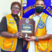 MRS. ERNIE HODGE-CARTY RECEIVES LIONS INTERNATIONAL HIGHEST AWARD