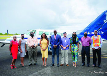 CAPE AIR RECEIVES WARM WELCOME TO ANGUILLA