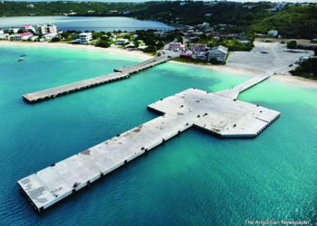 A NEW CARGO JETTY AT ROAD BAY NOW COMPLETED