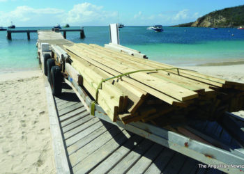 MARITIME BASE WHARF NOW HAZARDOUS AND IN  NEED OF REPAIRS