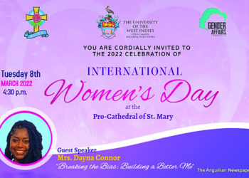 UWI OPEN CAMPUS ANGUILLA, ACWA AND GENDER AFFAIRS, PARTNER AGAIN FOR INTERNATIONAL WOMEN’S DAY CELEBRATION 2022