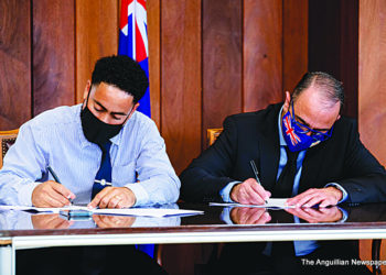 MOU SIGNED WITH AMERICAN UNIVERSITY OF ANGUILLA MEDICAL SCHOOL