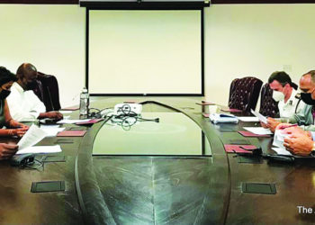 GOVERNOR CHAIRS FIRST MEETING OF NATIONAL SECURITY COUNCIL