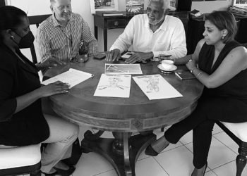 The Queen’s Baton On Its way to Anguilla