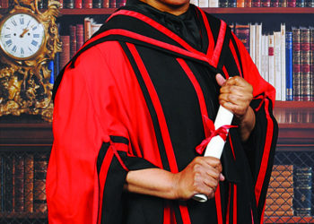 ANGUILLIAN ATTAINS DOCTORAL DEGREE IN THE FIELD  OF BIOSTATISTICS