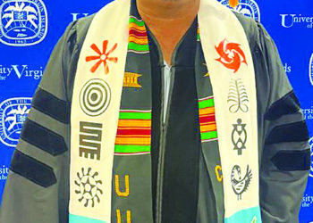 TIMOTHY HODGE SPEAKS OF HIS PHD GRADUATION:  SYMBOLISM AND SUBSTANCE