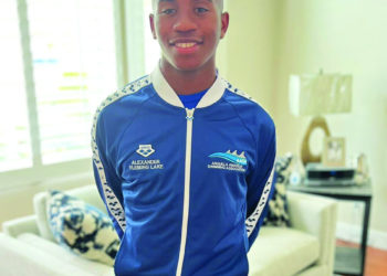 YOUNG ANGUILLA SWIMMER MAKES HISTORY
