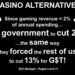 DEMOCRATIC DEBACLES – INCLUDING GST AND GAMING!