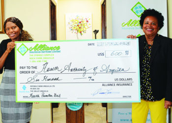 DISASTER RISK REDUCTION AWARD PRESENTED TO  HEALTH PROMOTION UNIT