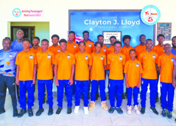 ANGUILLA UNDER-15 BOYS TAKE PART  IN REGIONAL COMPETITION