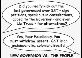 HOUSE OF COMMONS DEBATE, DENIAL OF SELF DETERMINATION – AND GST