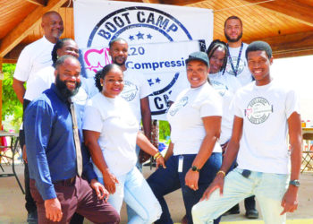 EMS TEAM TEACHES CPR FIRST AID