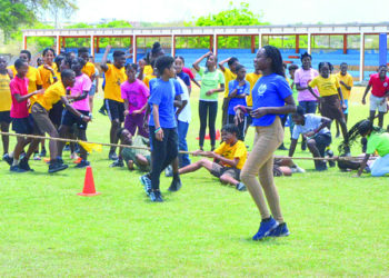 PRIMARY SCHOOL STUDENTS PARTICIPATE IN“TRANSITION DAY” MEET