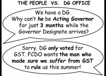 RHETORICAL RHAPSODY, A COLONIAL CURIOSITY – AND GST