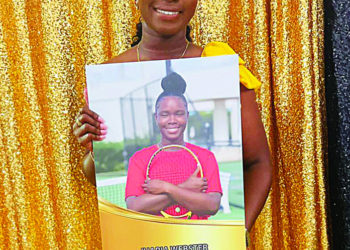 JHARIA WEBSTER AWARDED TENNIS ATHLETIC SCHOLARSHIP TO SAVANNAH STATE UNIVERSITY