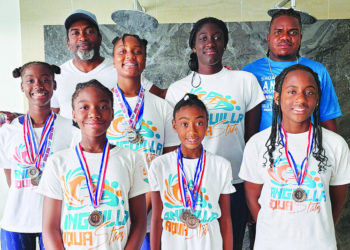 YOUNG ANGUILLIAN SWIM ATHLETES PLACE IN THE CARIB SWIM SUMMER SIZZLER IN ST. MARTIN