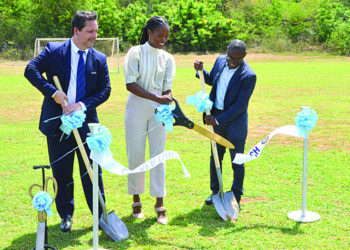 ANGUILLA FOOTBALL ASSOCIATION  BREAKS GROUND FOR TURF FIELD