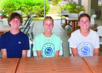 INTERVIEW WITH YOUNG VISITING TENNIS ENTHUSIASTS