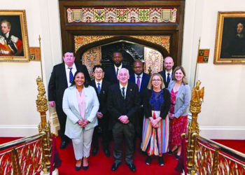 MR. LENOX PROCTOR PARTICIPATES IN UK PARLIAMENT STUDY PROGRAMME