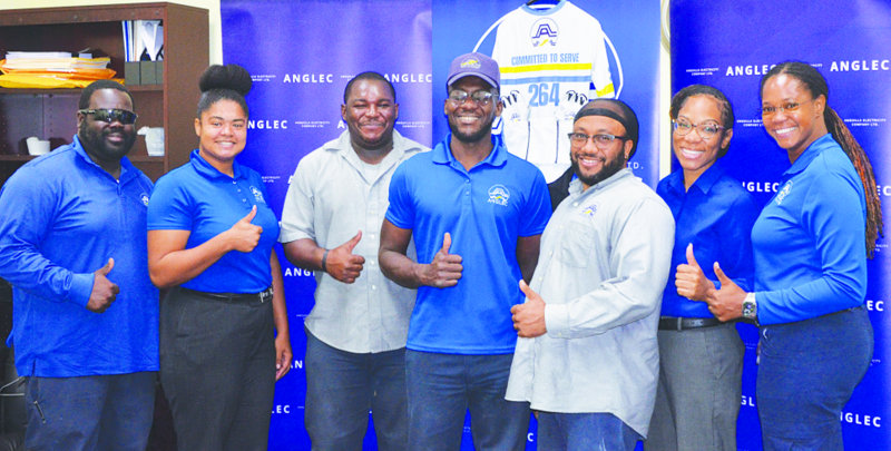 Anglec Recognises Its Brand Ambassador Delroy Carty The Anguillian