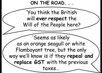 BLACK SWANS, BREXIT – AND GST
