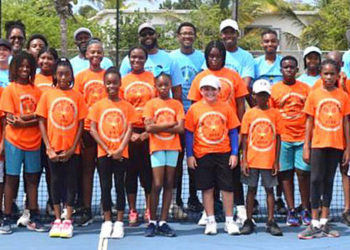 OVER 70 CHILDREN ARE PARTICIPATING IN THE ANGUILLA TENNIS ACADEMY’S 28TH ANNUAL SUMMER CAMP
