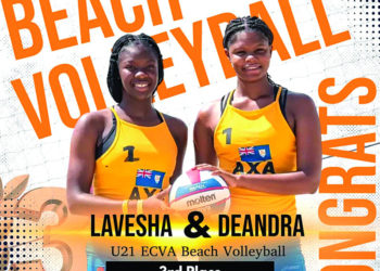 ANGUILLA WINS BRONZE AT U21 ECVA BEACH VOLLEYBALL CHAMPIONSHIP