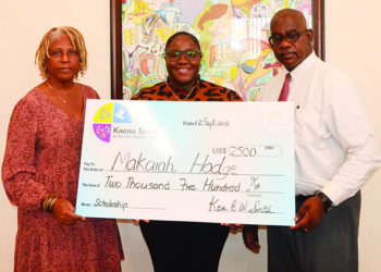 BUDDING ANGUILLIAN ACCOUNTANT AWARDED 2023  KIMDRA SMITH-WEBSTER SCHOLARSHIP