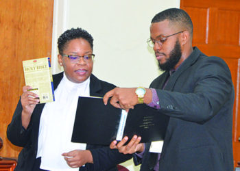 ATTORNEY DANIELLE BENJAMIN CALLED TO THE BAR