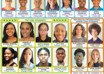 MINISTRY OF EDUCATION CONGRATULATES TOP STUDENTS