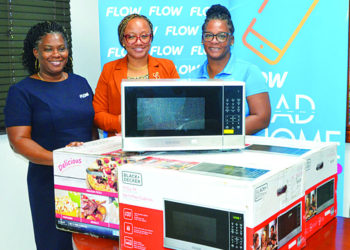 FLOW DONATES MUCH NEEDED MICROWAVES TO ALHCS