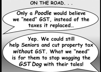TAILS WAGGING THE DOG – AND GST!