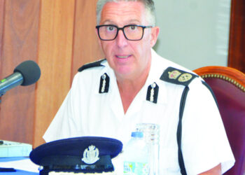 POLICE COMMISSIONER PROMISES MORE UK OFFICERS; OFFICERS AT BLOWING POINT PORT; AND CCTV EXPANSION