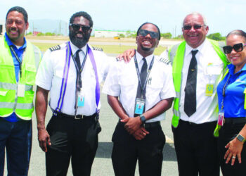 A NEW GENERATION TAKES COMMAND AT TRANS ANGUILLA AIRWAYS