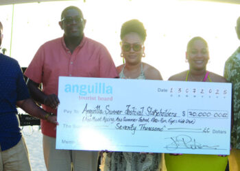 ANGUILLA TOURIST BOARD PLEDGES EC$70,000 TO 2025 ANGUILLA SUMMER FESTIVAL