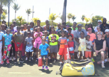 ANGUILLA TENNIS ACADEMY DONATES SUPPLIES TO  ANGUILLA NATIONAL TENNIS ASSOCIATION