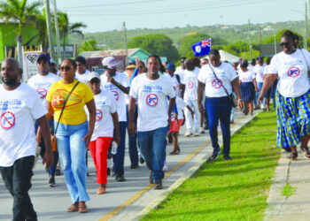 RALLY AGAINST GUN-RELATED CRIME MAKES IMPRESSIVE STATEMENT