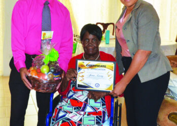 VETERAN NURSE HONOURED FOR LONGEVITY IN SERVICE