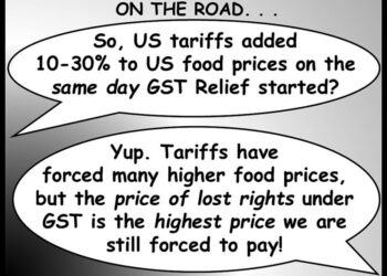 FESTERING FRUSTRATION FROM FOOD PRICES, TARIFFS – AND GST