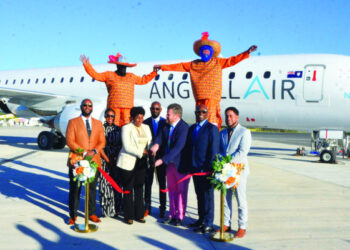 NEW AIRPORT TERMINAL WELCOMES ANGUILLAAIR/BERMUDAAIR INAUGURAL FLIGHT