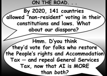 THE CONSTITUTION, ELECTIONS – AND GST